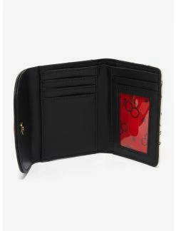 HUNIVERS Her Universe Disney100 Mickey Mouse Club Vintage Mini Flap Wallet -transcendentactive shop 20089333 av2