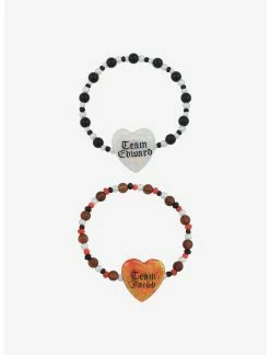 HUNIVERS Twilight Team Edward & Team Jacob Best Friend Bracelet Set -transcendentactive shop 20090124 av1