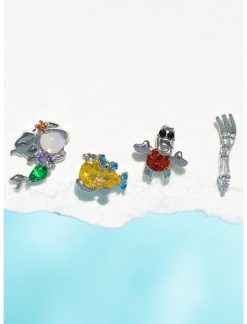 GIRLSCREW Disney X Girls Crew The Little Mermaid Ariel & Friends Mismatch Earring Set