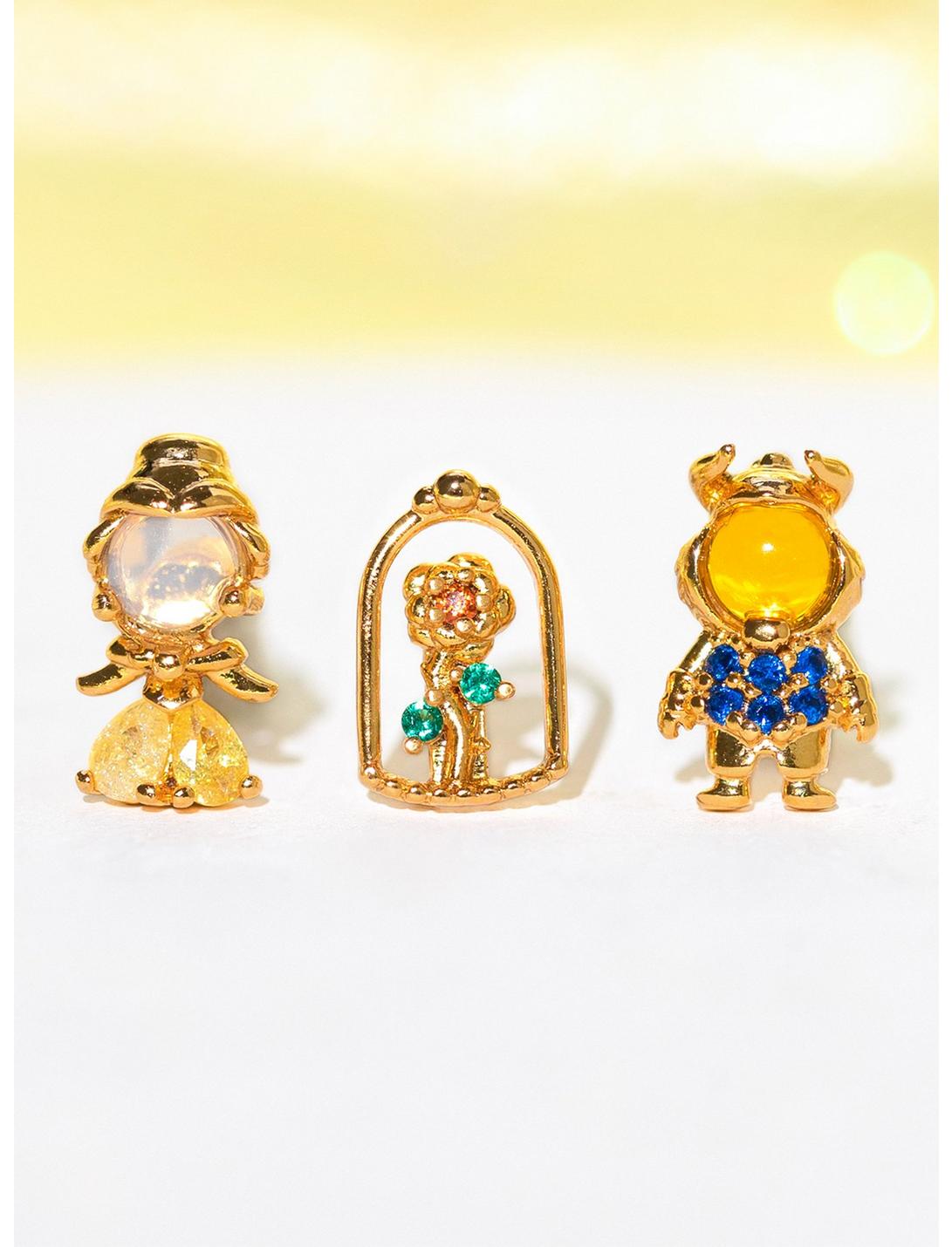 Disney X Girls Crew Beauty And The Beast Belle & Beast Mismatch Earring Set GIRLSCREW Disney X Girls Crew Beauty And The Beast Belle & Beast Mismatch Earring Set -transcendentactive shop 20105407 hi