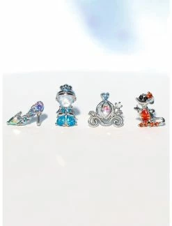 GIRLSCREW Disney X Girls Crew Cinderella Friends Mismatch Earring Set