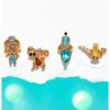 GIRLSCREW Disney X Girls Crew Aladdin Jasmine & Friends Mismatch Earring Set
