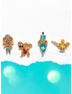 GIRLSCREW Disney X Girls Crew Aladdin Jasmine & Friends Mismatch Earring Set