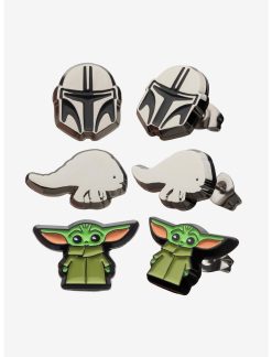 HUNIVERS Star Wars The Mandalorian Grogu & Friends Stud Earring Set