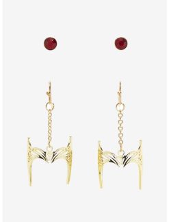 Bioworld Marvel Doctor Strange In The Multiverse Of Madness Scarlet Witch Tiara Earring Set