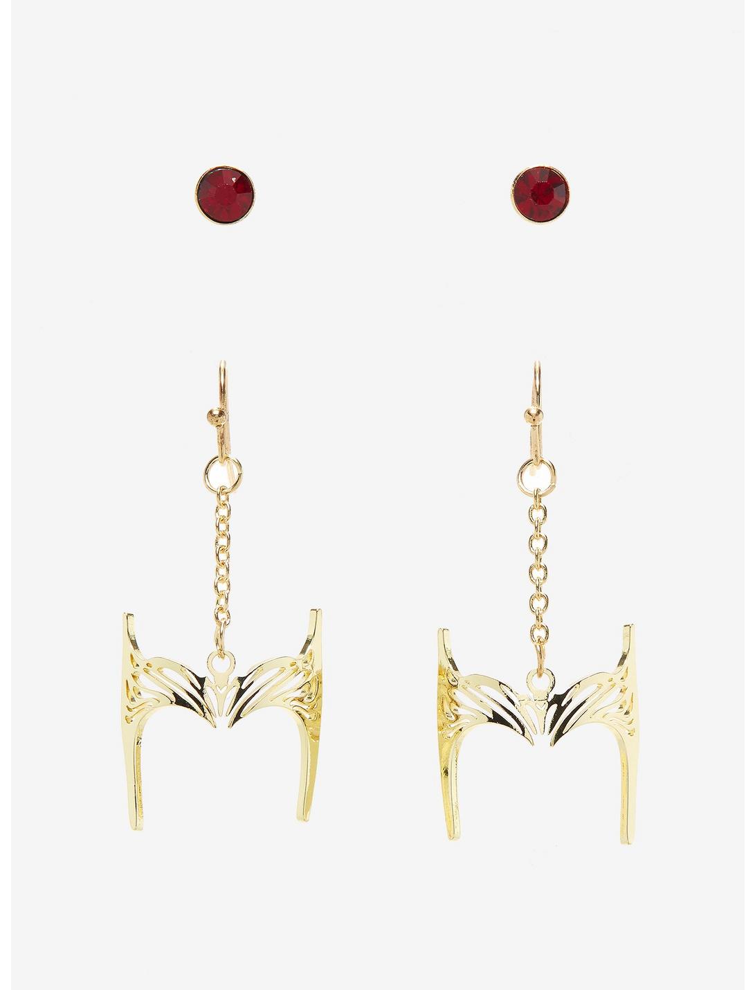 Marvel Doctor Strange In The Multiverse Of Madness Scarlet Witch Tiara Earring Set Bioworld Marvel Doctor Strange In The Multiverse Of Madness Scarlet Witch Tiara Earring Set -transcendentactive shop 20224052 hi